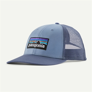 Patagonia P-6 Logo LoPro Trucker Hat barnacle blue